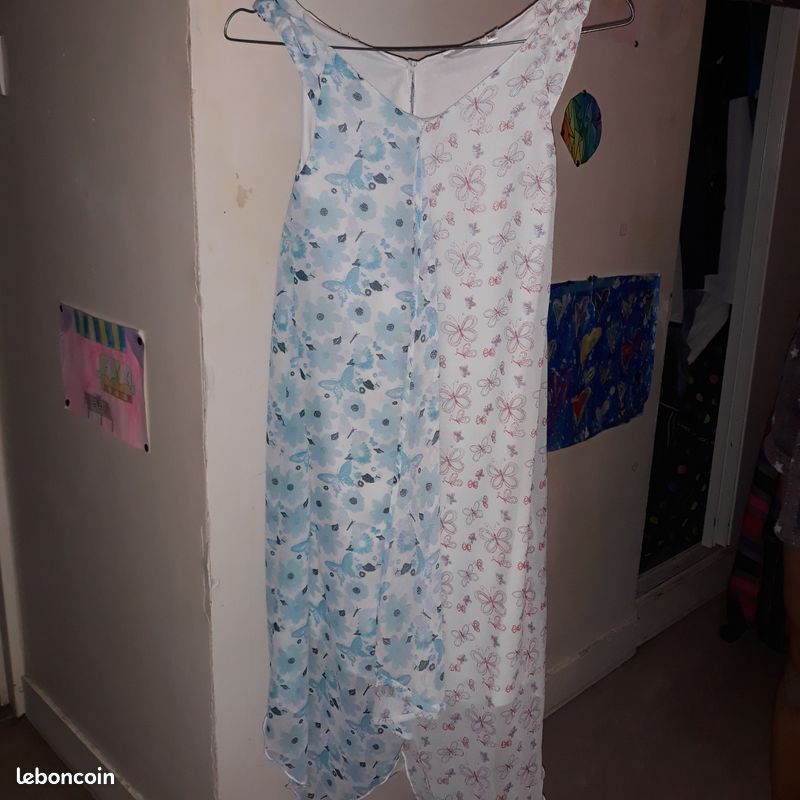 Robe imprimé papillons Bonprix (image 1)