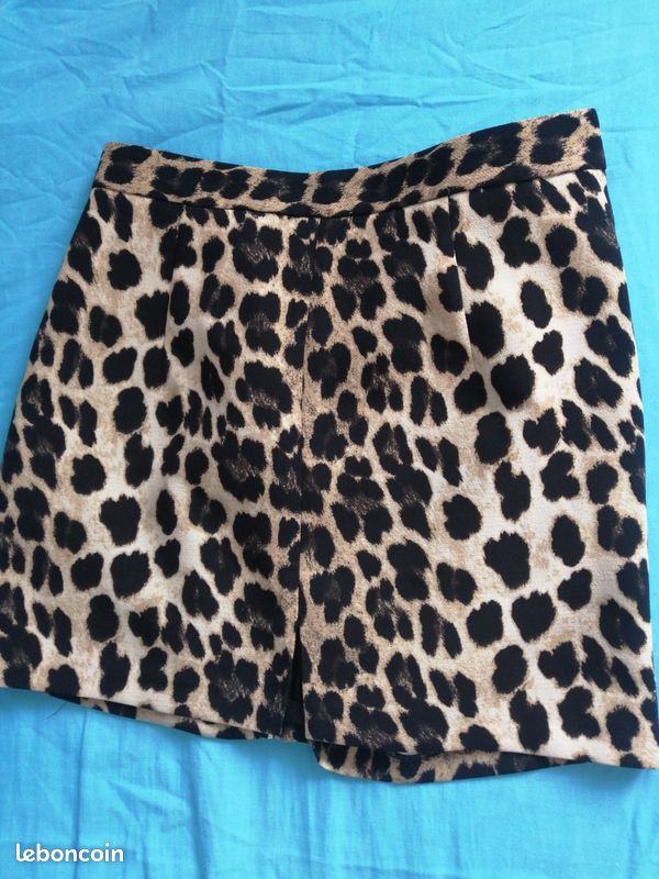 Zara Animal Print Skirt Jupe Longue Zara Leopard Animal Print Midi