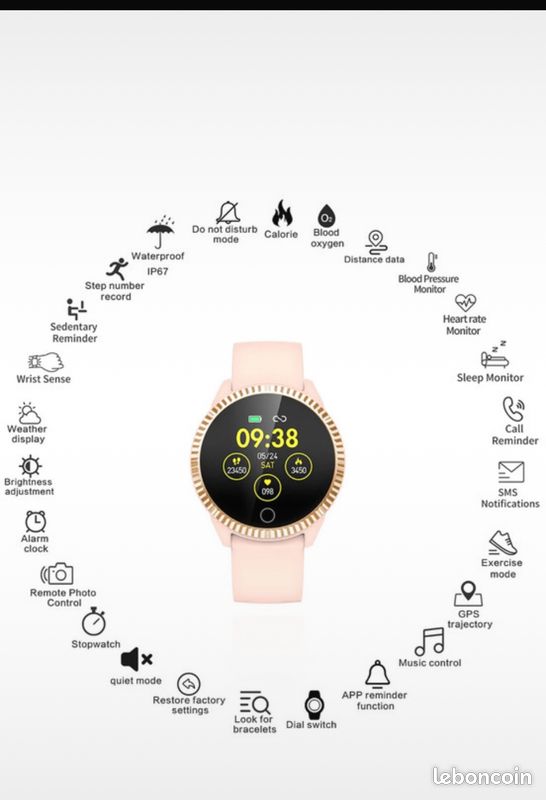 Montre connectée femme (image 3)