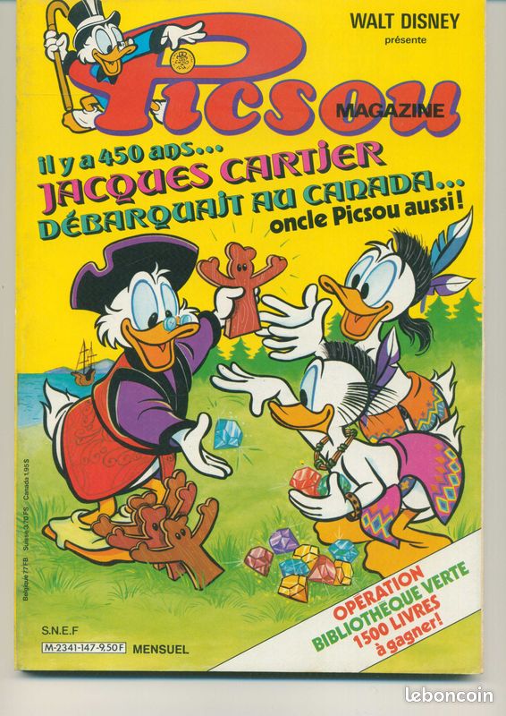 PICSOU MAGAZINE N°147 Oncle Picsou et la loi de l'oie mai-84 (image 1)