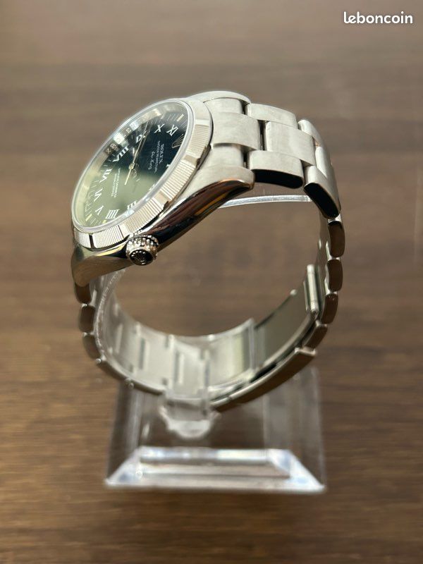 Rolex Air King 114210 34mm fond bleu (image 3)
