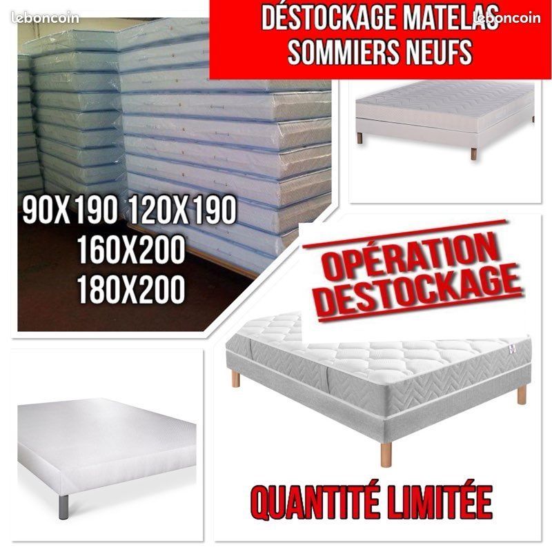 Matelas sommier neuf (image 3)