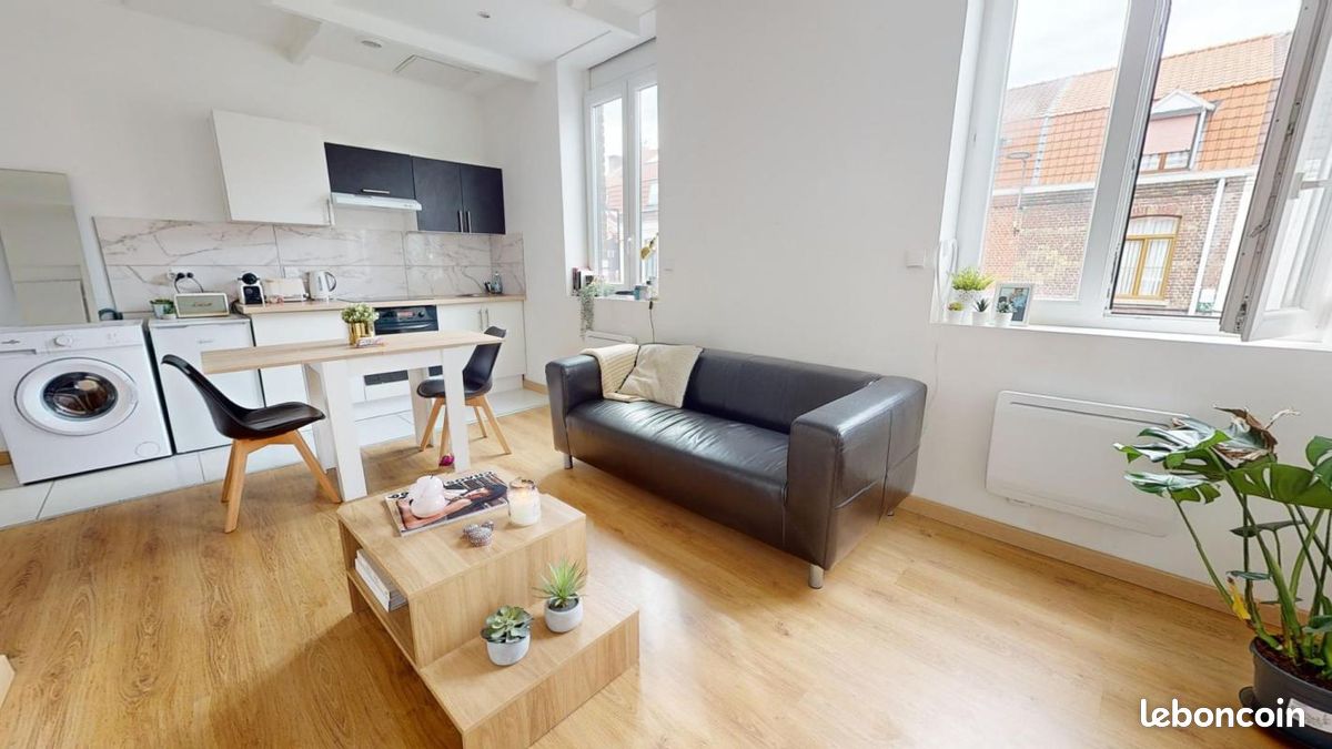 Appartement 2 pièces 33 m² · à Roubaix · 33 m² · 590 €/mois