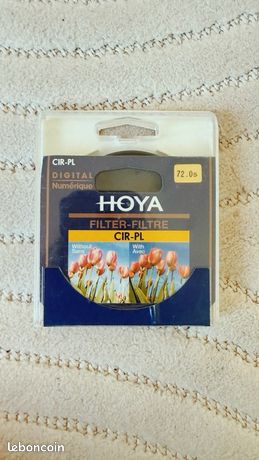 Filtre Polarisant Hoya PL-CIR 72mm – Neuf, Ouvert Jamais Utilisé (boîte Incluse)