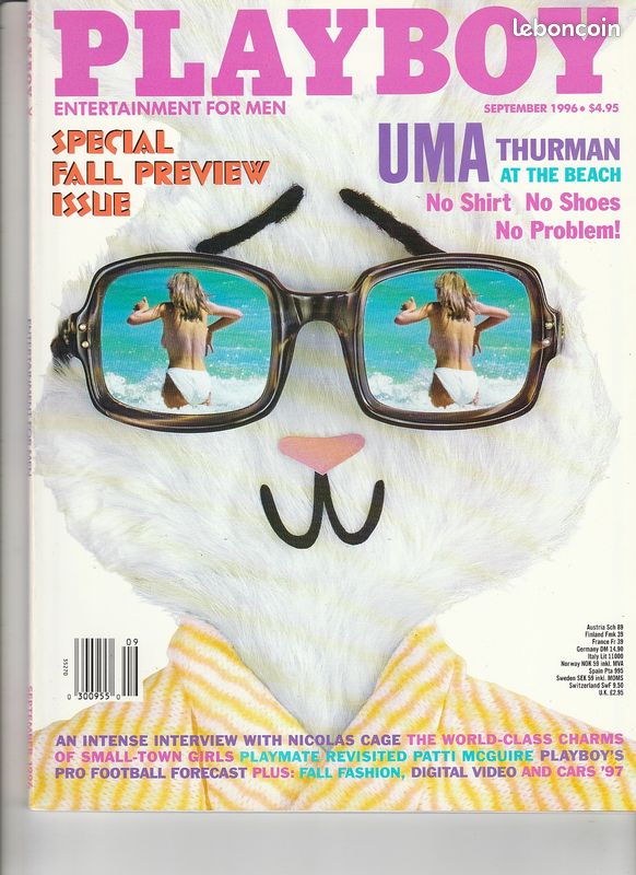 Playboy usa - 1996-09 - uma thurman - jennifer allan (image 1)