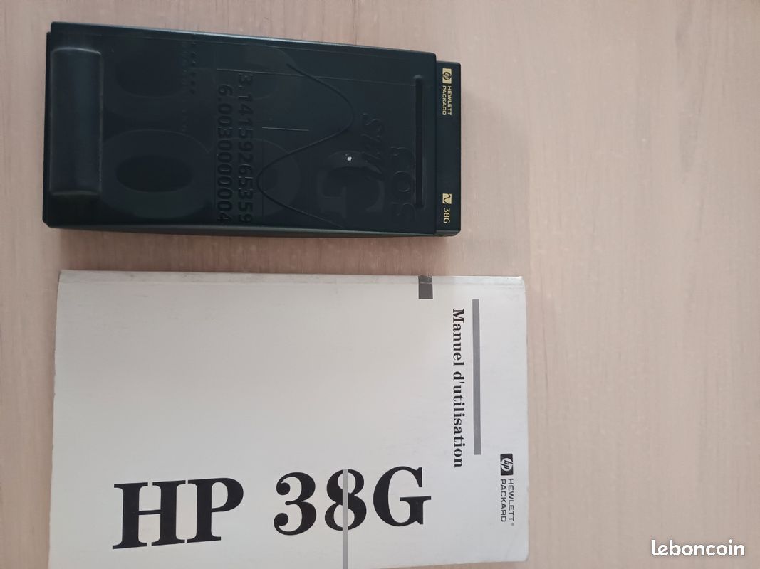 Calculatrice HP 38 G (image 4)