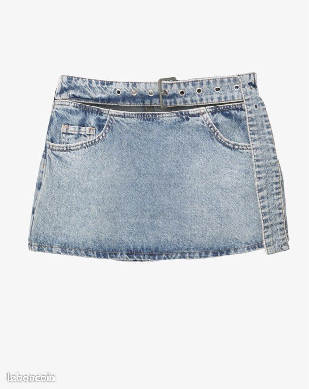 Mini-jupe culotte habillée avec ceinture - Mode femme | France