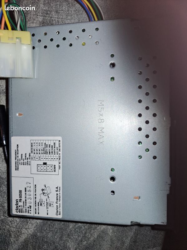 Vends poste + 2 baff nissan micra k10 (image 2)