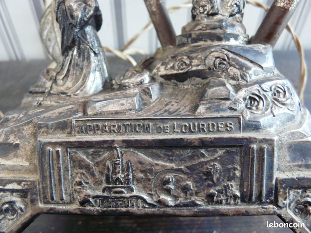 Boite a musique apparition de lourdes vintage (image 2)