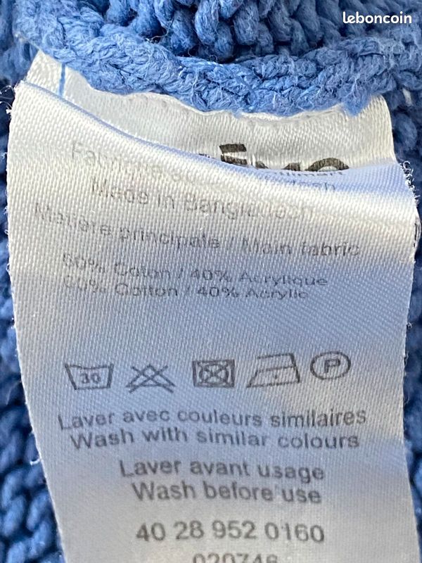 Pull Gemo taille L (image 5)