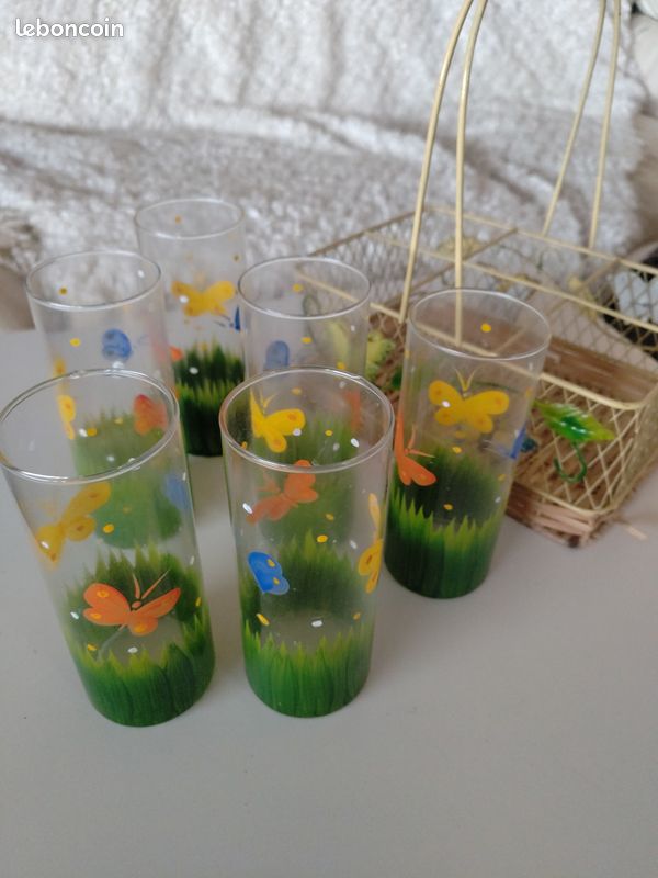 Ensemble 6 verres orangeade (image 2)