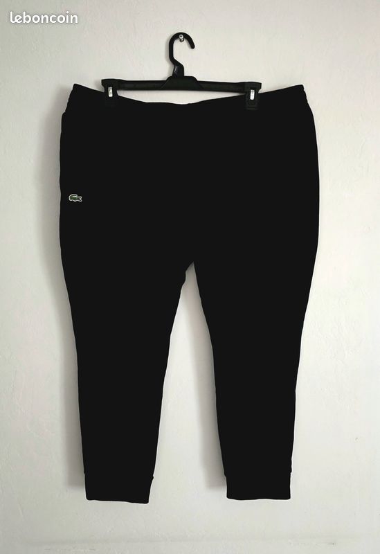 Bas De Survêtement Lacoste Noir Pantalon Bas De Survêtement
