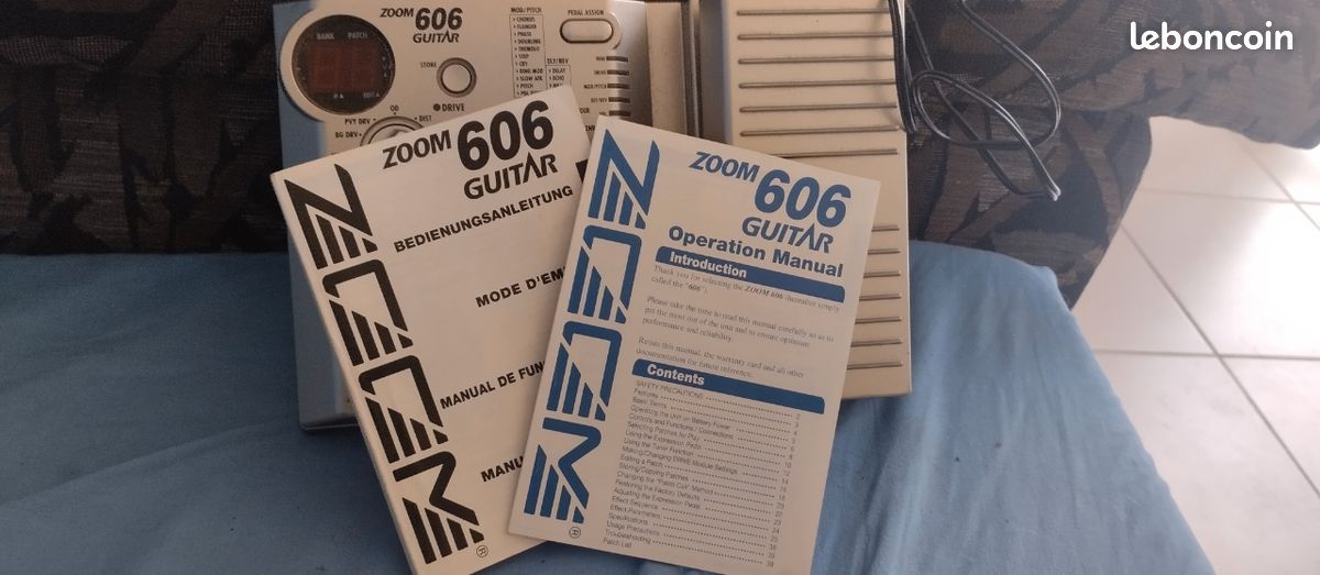Pédale multi-effets ZOOM pour guitare (image 3)