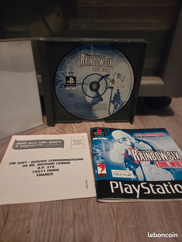 Jeu Ps1 - Rainbow Six Lone Wolf (image 2)
