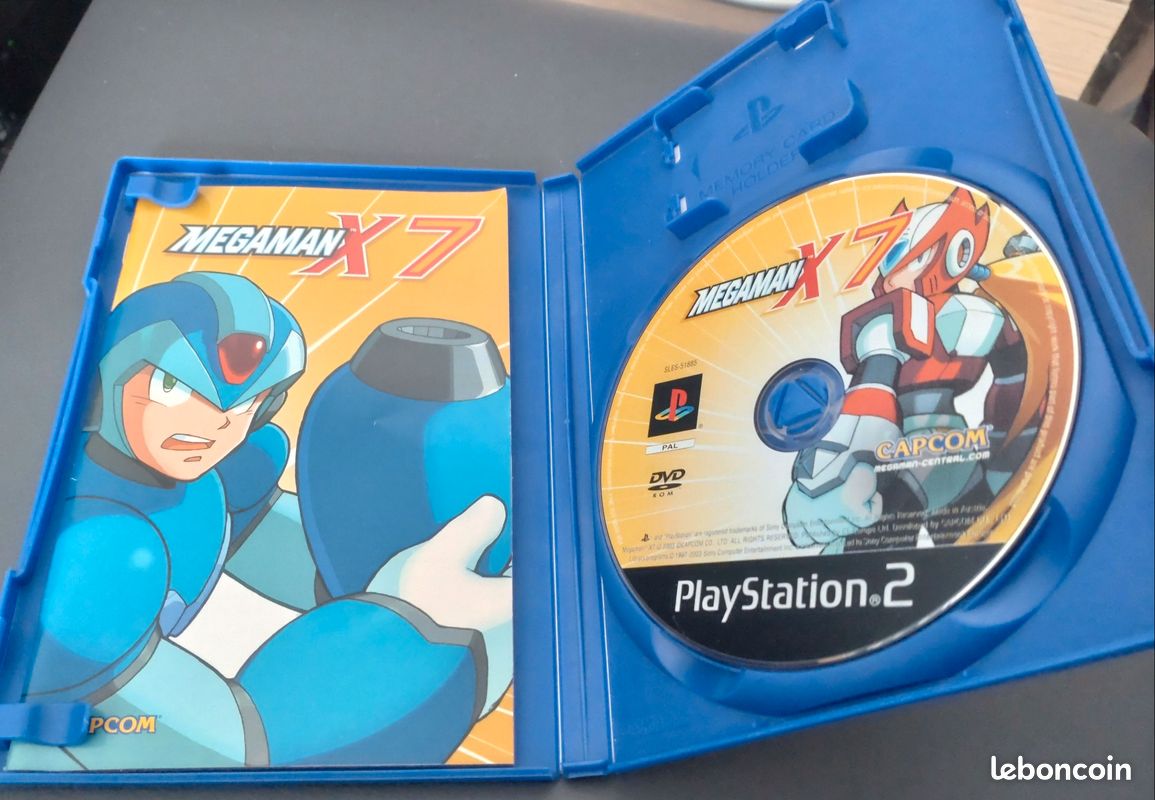 Lot Megaman X7 & X8 & X Command Mission - PS2 pal FR (image 3)