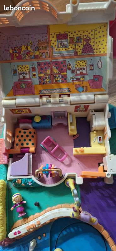 Collection Polly Pocket, La ville magique, Bluebird 1996 (image 2)
