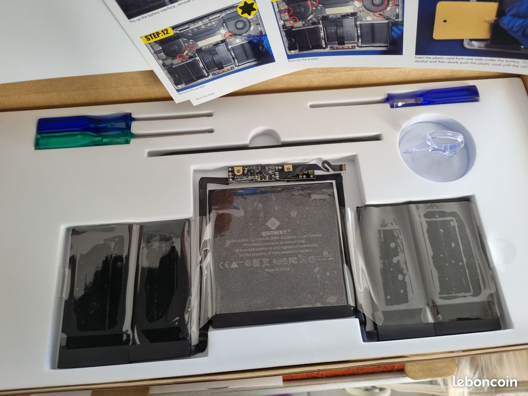 Batterie de remplacement macbook pro 14 pouces (image 1)