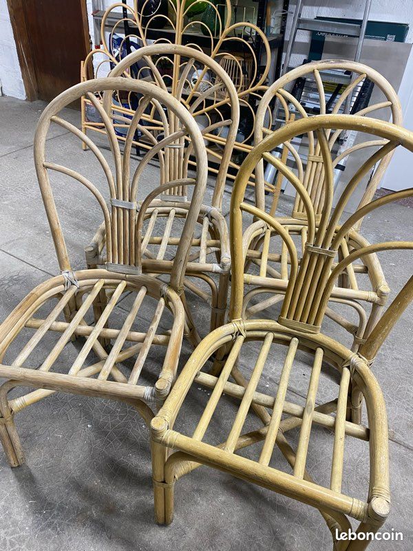 Chaises en rotin (image 2)