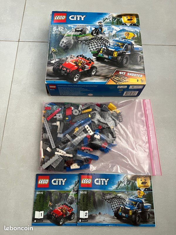 Lego City 60172 La course poursuite en montagne Jeux Jouets