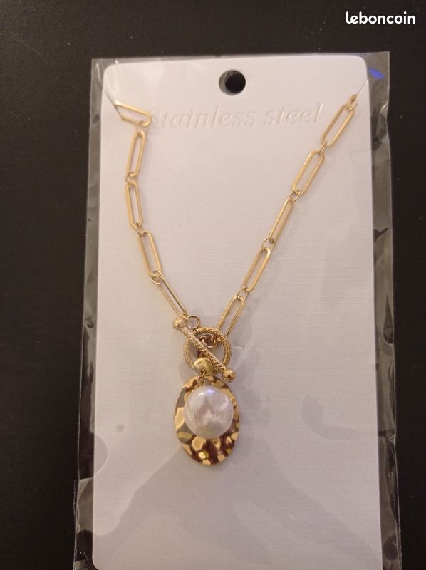 Collier en acier inoxydable (image 1)