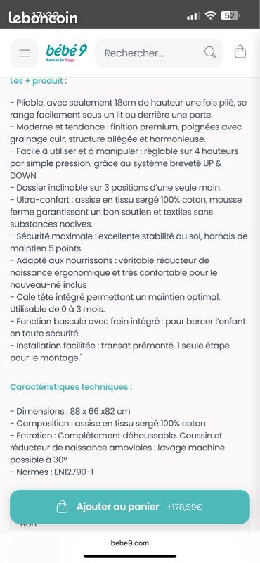 Transat bébé (image 18)