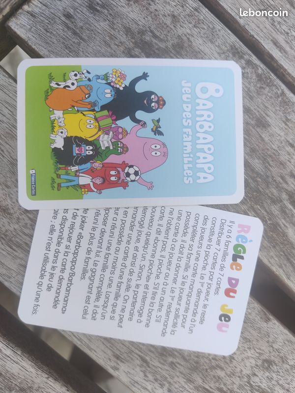 Jeu des familles "Barbapapa" (image 3)