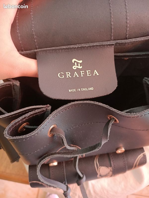 grafea mini backpack sale HARI II BLOSSOM- Leather HARI II ROSE GOLD SKULLS