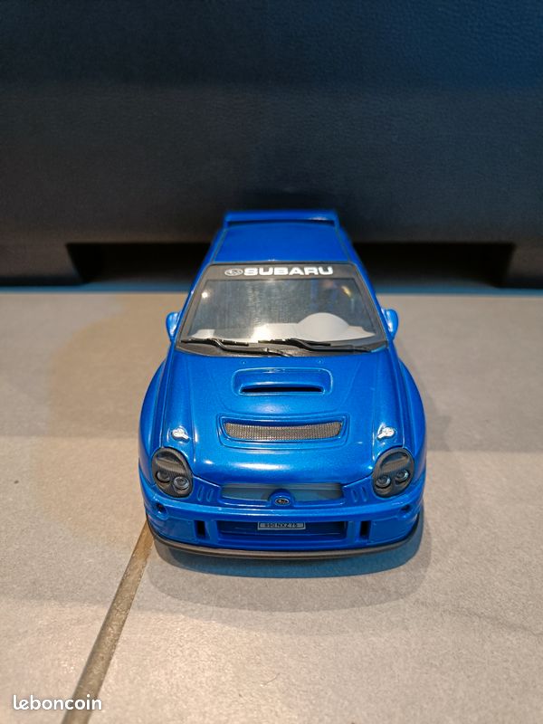 SOLIDO 1/18 SUBARU IMPREZA TUNING EN BOITE EN BON ETAT RARE