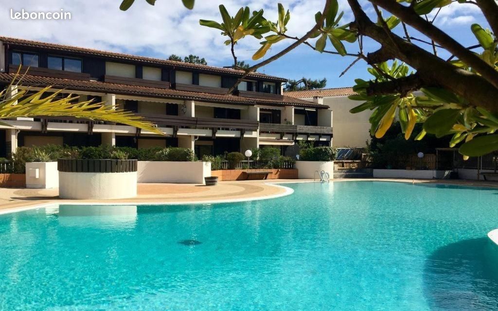 Location appartement T2 bis centre du Cap-Ferret résidence avec piscine (image 1)