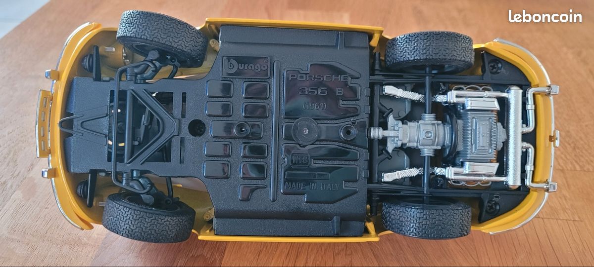 Porche 356 B 1/18 Burago (image 6)