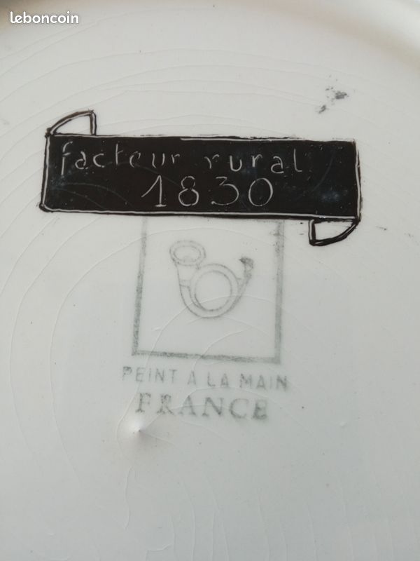 Lot Assiettes de collection theme facteurs (image 7)