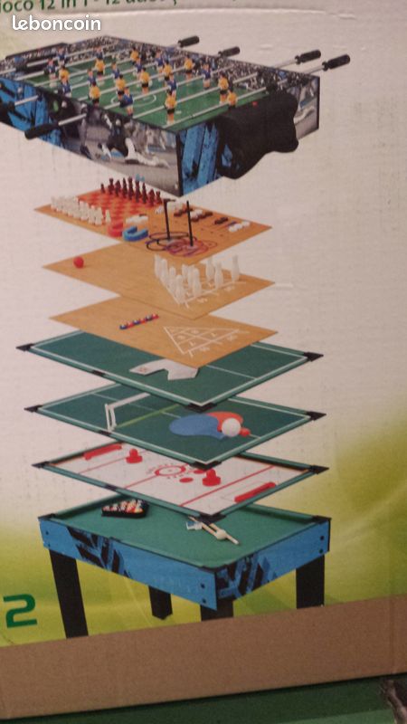 Table multi jeux (image 1)