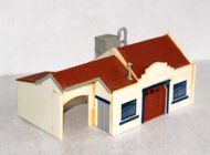 Maquette Maison MKD HO – Fabrique De Meubles Charron – Montée Et Peinte – Époque 4