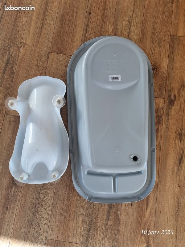 Baignoire Bébé + réducteur (image 3)