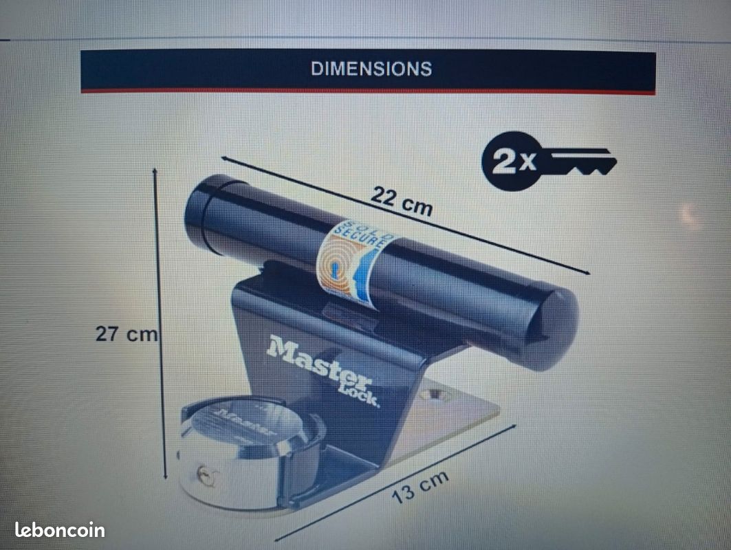 Garage Defender Master Lock : antivol portes de garages basculantes – Antivol store