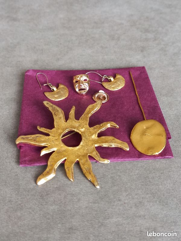 Dolly-Bijoux Chevalière T62 Lapidé Onyx 13 mm Plaqué Or 18K Laminé 5 Microns