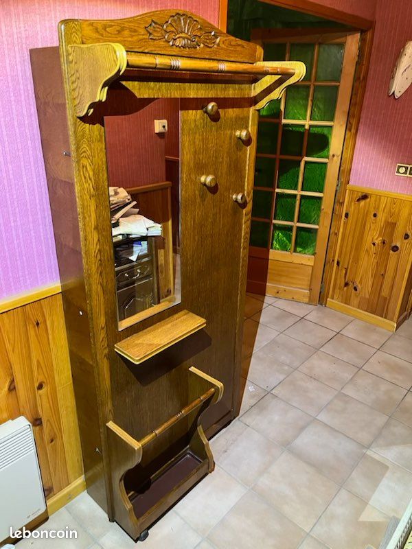 Meuble d’entrée porte manteau ouvrant (image 5)