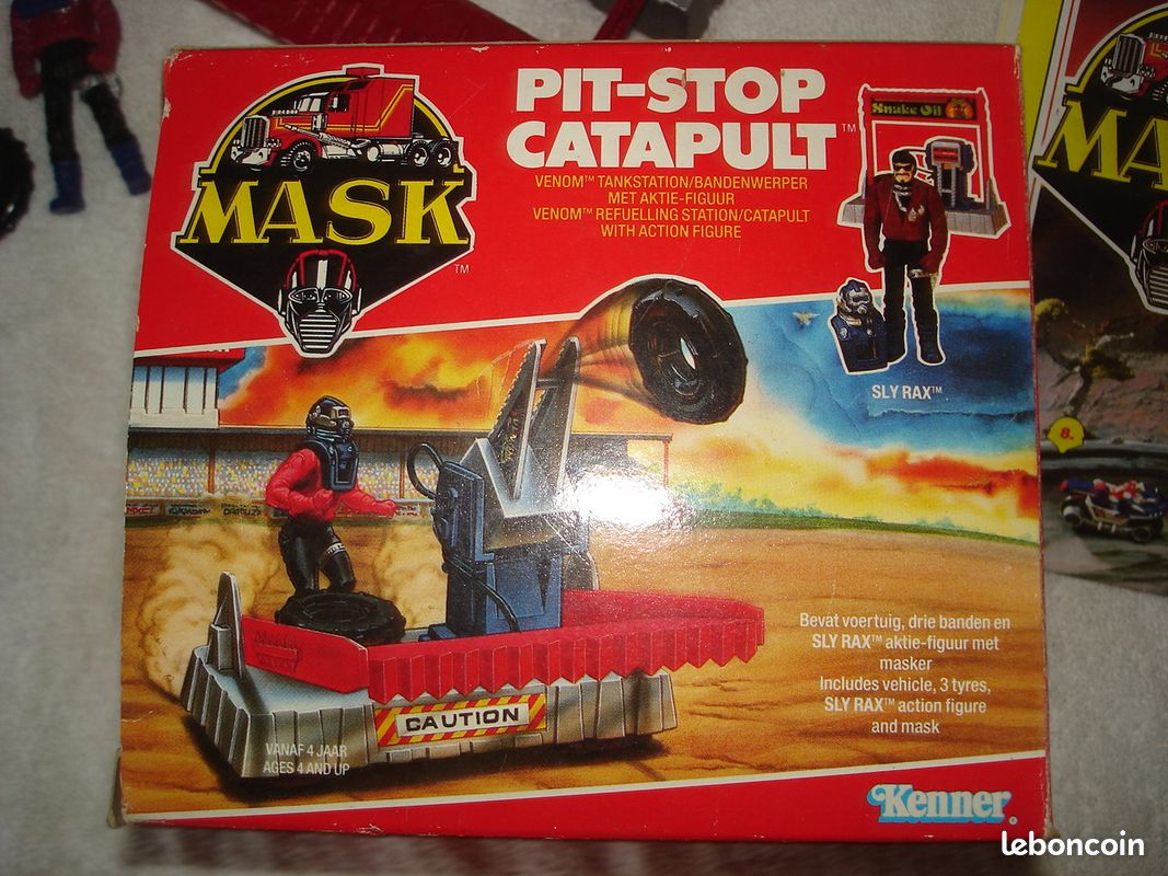 MASK M.A.S.K Pit stop catapult complet en boîte (sans insert), notice (image 6)
