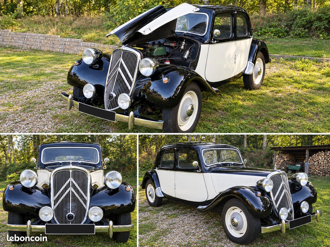 Trpcption Citroën Traction 11 BL de 1953 - Voitures
