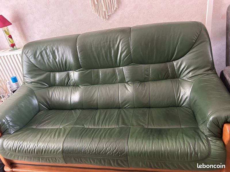 Canapé + fauteuil x2 (image 3)