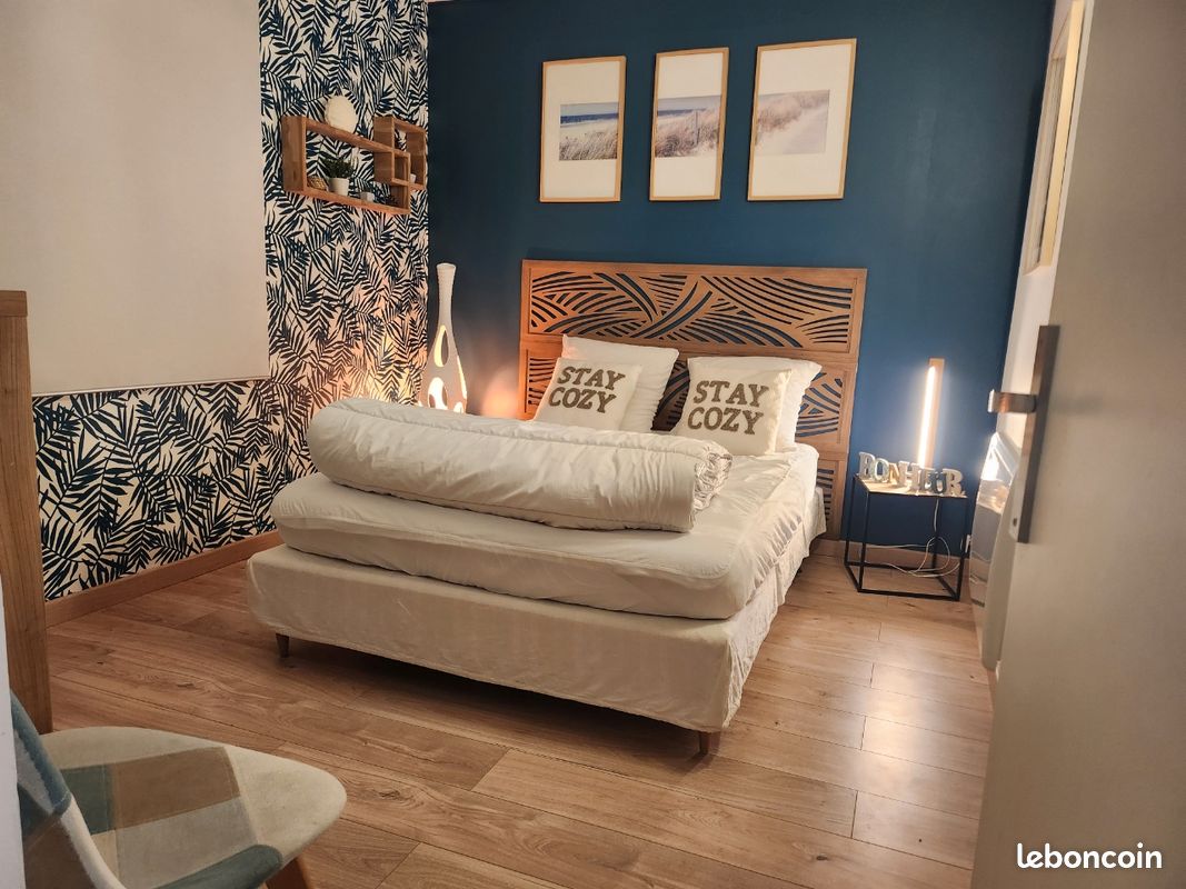 Location Maison à camiers st Cécile plage à moins de 200 m de la mer, 2 chambres avec jardin, toutes commodités à pied, emplacement pour la voiture, st Cécile est situé entre hardelot et le touquet (image 13)