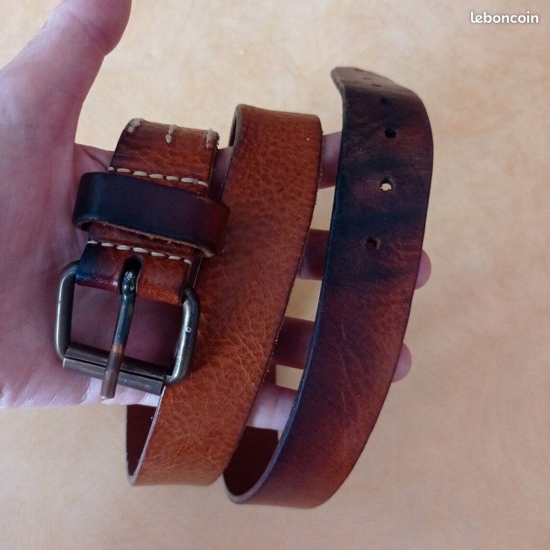 Ceinturon Cuir Vintage Ceinture En Cuir Homme Ceinture Ceinturon