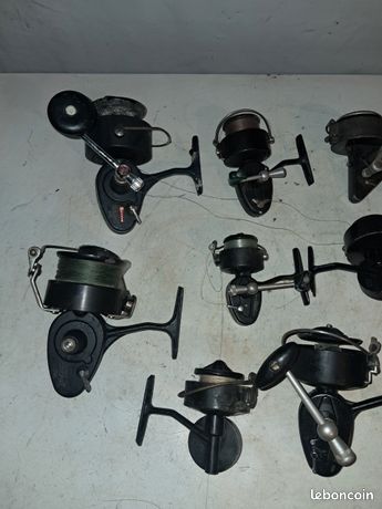 Lot De 3 Anciens Moulinets De Pêche MITCHELL - Bon état - Occasion