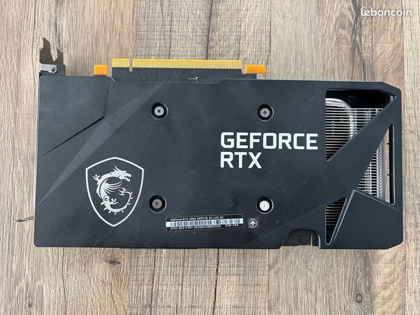 MSI GeForce RTX 3060 VENTUS 2X 12Go OC - Carte graphique NVidia 3