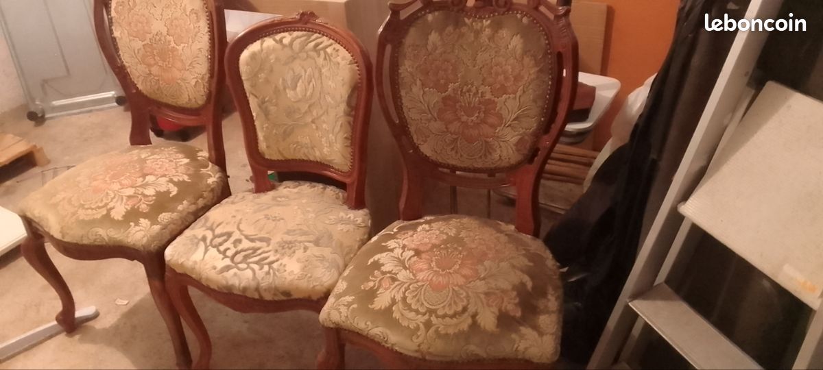 Vend chaises anciennes (image 1)