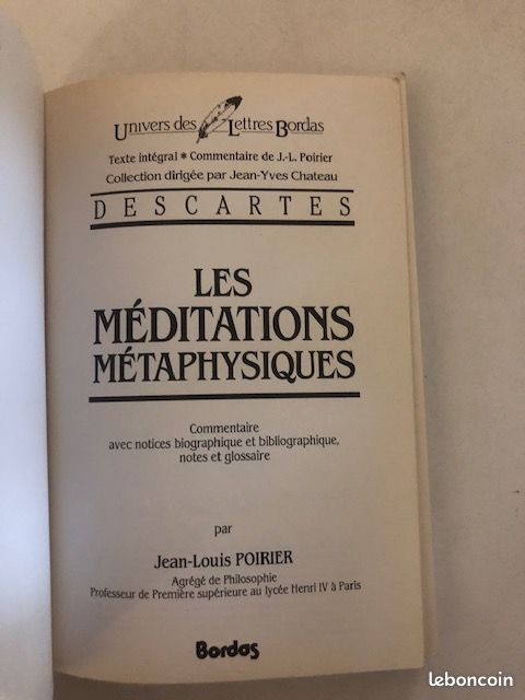 Les médiations métaphysiques (image 2)