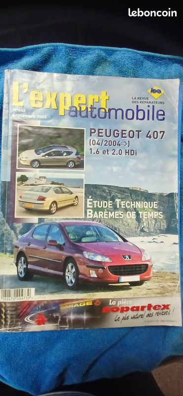 Revue technique Auto Peugeot 407 depuis 2004 (image 1)
