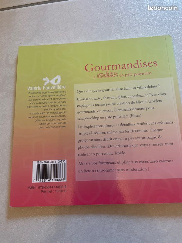 Livre gourmandises à créer en pâte polymère (image 2)