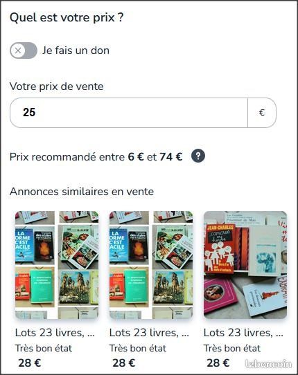 Lots 22 livres, Romans, Guides pratiques, Manuels Scolaires, Enfants (image 15)