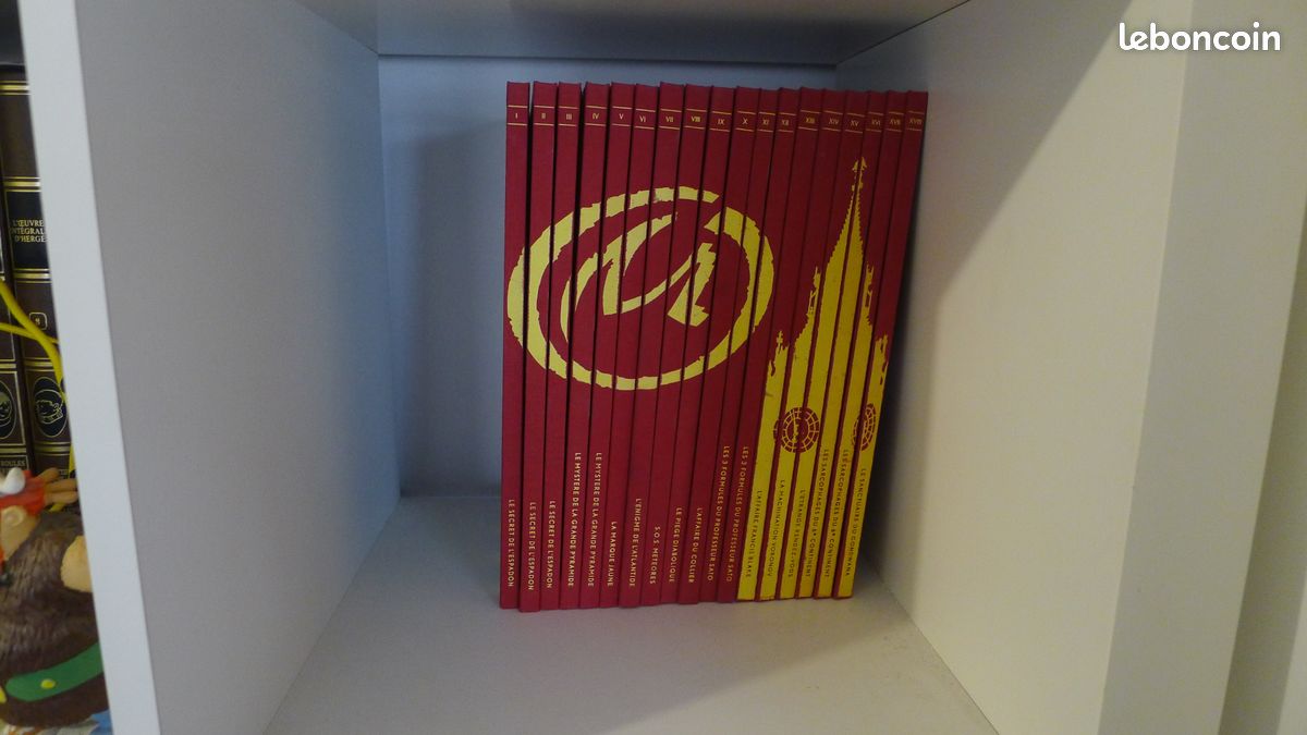 Intégrale E P. Jacobs (Blake et Mortimer) luxe, au dos toilé - 18 albums - Neuf (image 2)